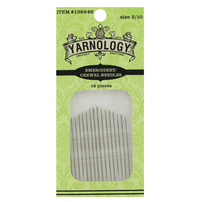 Crewel Embroidery Needles Size 5/10 Hobby Lobby 136648